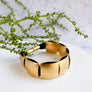 Lucy - Modern gold link bracelet