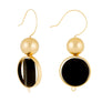 Alice Sterling Silver & Black Earrings