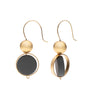 Alice 24K Gold & Gray Earrings
