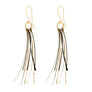 Paige - Multicolor wire twigs statement earrings