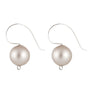 Diana Sterling silver ball-shaped earrings