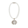 Elizabeth White statement necklace