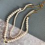 Brooke two strand pearl necklace