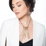 Emma wire twigs necklace