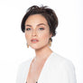 Isabella - Festive gold & silver cluster earrings