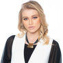 Jessica - Bold grey and black cords with 24K gold pendant necklace