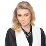 Victoria - Intertwined hoops collar necklace