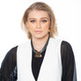 Jessica - Grey cord & 24K gold pendant necklace
