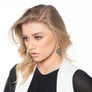 Alice 24K Gold & Gray Earrings