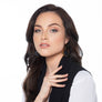 Abigail 24K Gold & Black Disk Earrings