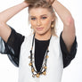 Charlotte Festive multi layer necklace