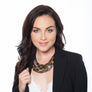 Lisa - Striking gold and silver collar necklace