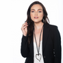 Patricia - Sterling silver heart statement necklace
