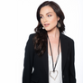Patricia - Sterling silver heart statement necklace