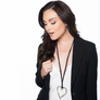 Patricia - Sterling silver heart statement necklace
