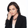Nancy - Modern silver wire balls collar necklace