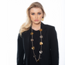 Sharon - Long gold & silver elements necklace