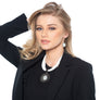 Elizabeth White statement necklace