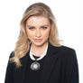 Elizabeth White statement necklace
