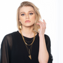 Samantha - Boho multi-layer heart necklace & earrings