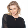Eliana Dainty 24K Gold Heart Necklace