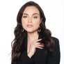 Nora - Edgy mesh and pearl earrings
