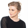 Lillian - Gold & silver double hoop earrings