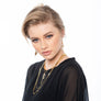 Hannah - Retro gold cone earrings