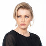 Hannah - Retro gold cone earrings