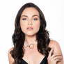 Carol triple strand pearl necklace
