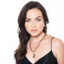 Maxine - Multi-layer black & gold heart necklace