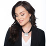 Jessica - Bold black cord & sterling silver pendant necklace