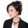 Mila - Sterling silver large teardrop shaped earrings
