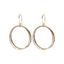Lillian - Gold & silver double hoop earrings