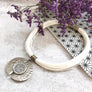 Elizabeth White statement necklace