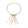 Emma wire twigs necklace