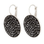 Grace Blue Swarovski crystal pave earrings