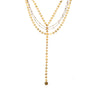 Marilyn - Multi-layer lariat necklace