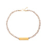 Valerie - Chic pearls necklace and earrings