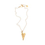 Eliana Dainty 24K Gold Heart Necklace