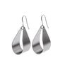 Mila - 24K gold large teardrop shaped earrings