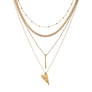 Samantha - Boho multi-layer heart necklace & earrings