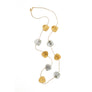 Sharon - Long gold & silver elements necklace