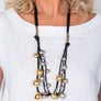 Charlotte Festive multi layer necklace