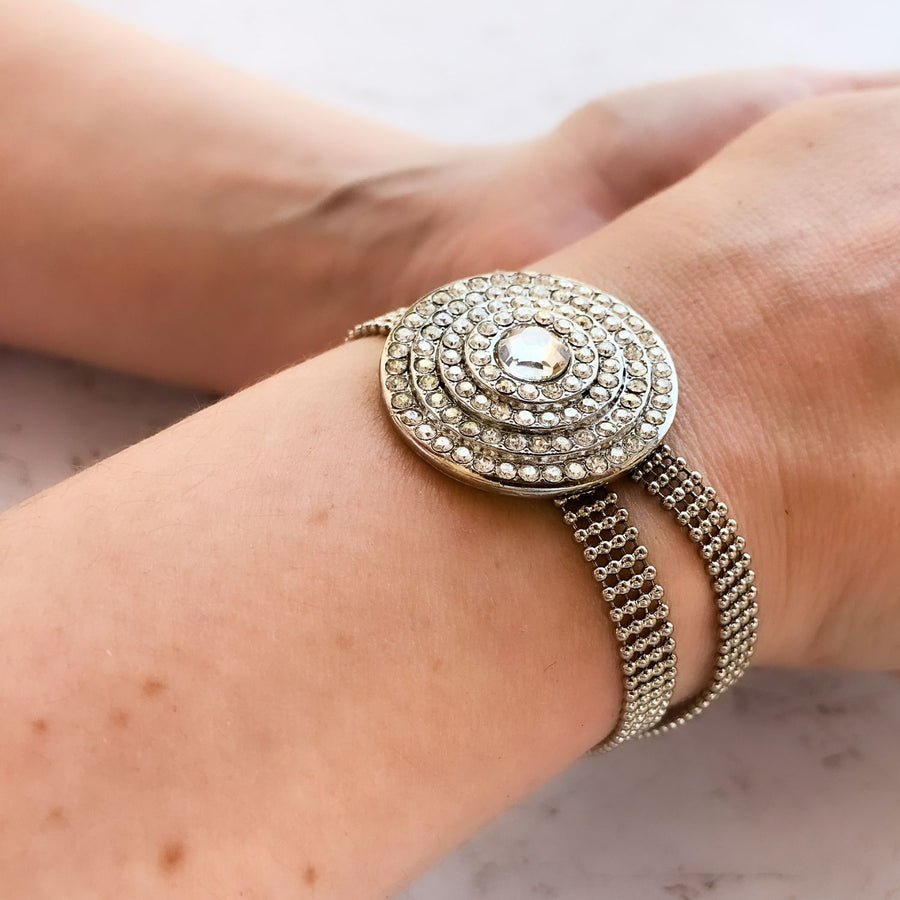 Kim - Luxury pave crystal bracelet
