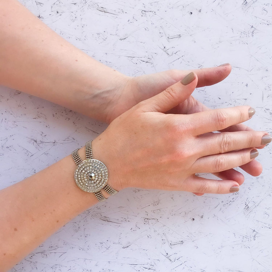Kim - Luxury pave crystal bracelet