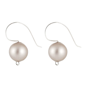 Diana Sterling silver ball-shaped earrings