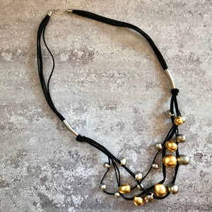 Charlotte Festive multi layer necklace