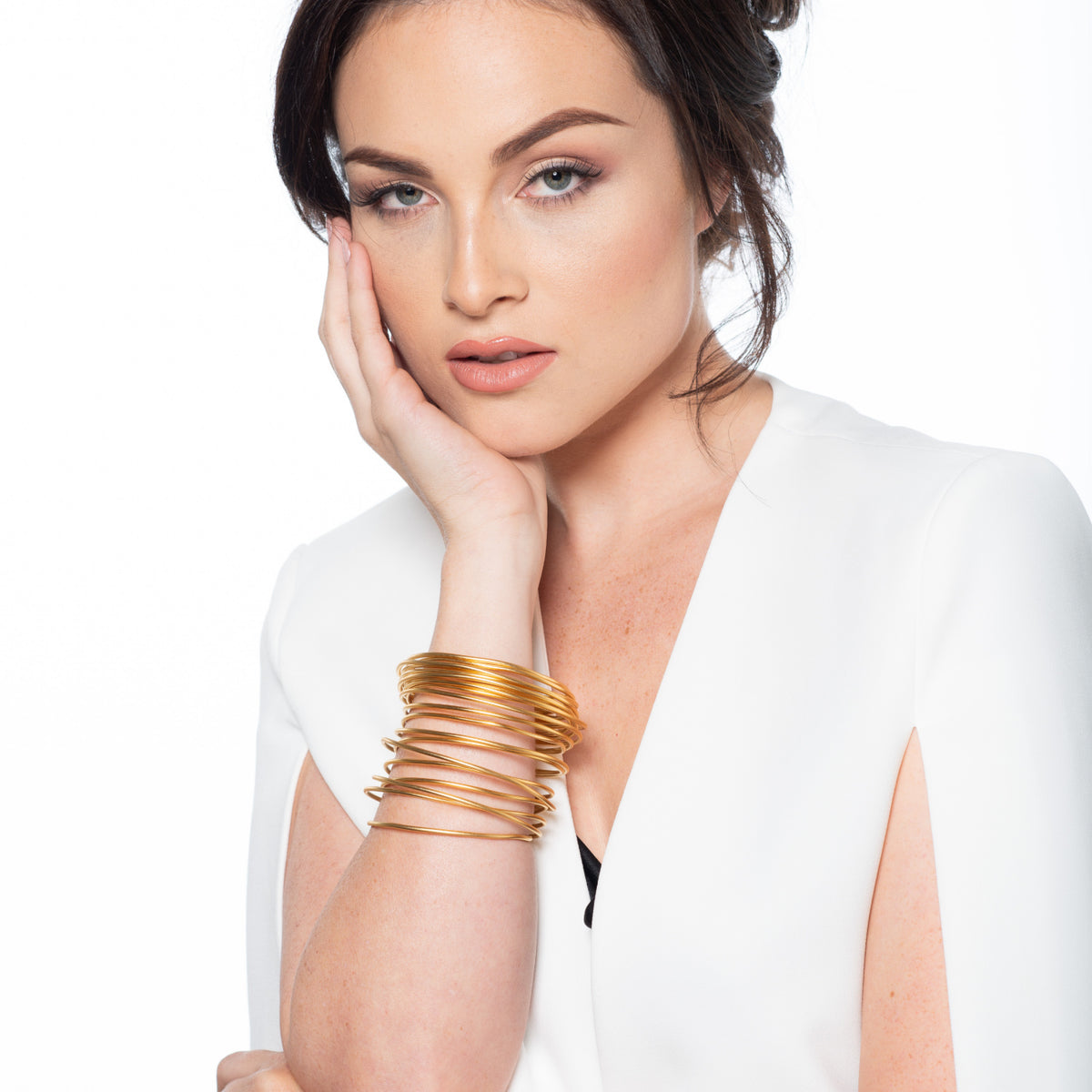 Gorjana Layla Cuff Braceletゴールド/used Gorjana | Jewelry | Gorjana Layla Cuff Bracelet | Poshmark