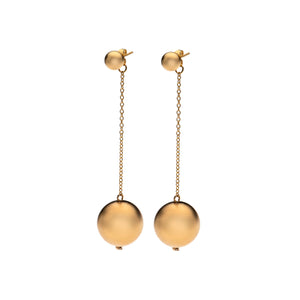 Lily - Stunning gold drop Earrings